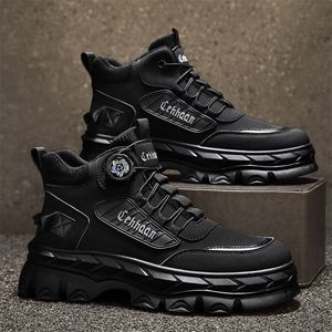 OEM/ODM <strong>Men's</strong> Autumn/Winter Shoes <strong>Man</strong> Anti-slip Trendy Casual <strong>Snow</strong> <strong>Boots</strong> Thickened Outdoor Wear - Product Image 2