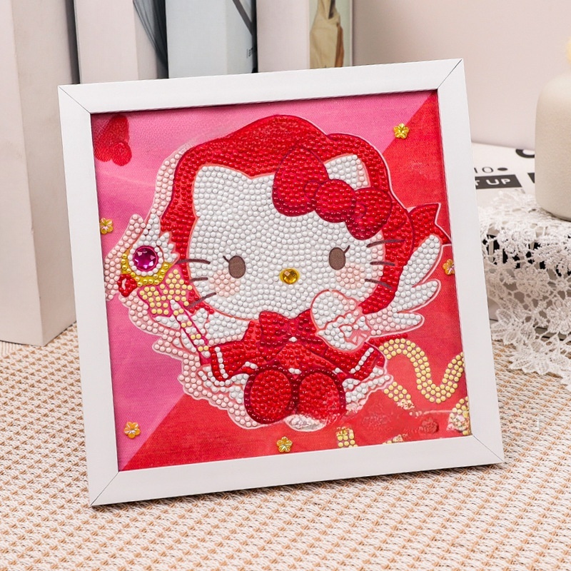 Детская алмазная живопись SONGWOOART 5D с рамкой