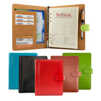 Organiseur en cuir PU personnalisable format A5 à feuilles mobiles pour voyage, bureau et affaires – Vente en gros
