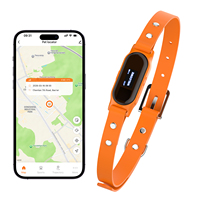 Collar con Rastreador GPS para Mascotas, Perros y Gatos, Resistente al Agua IP68, Posicionamiento Global en Tiempo Real, Monitor de Actividad y Salud, Tarjeta SIM Antipérdida