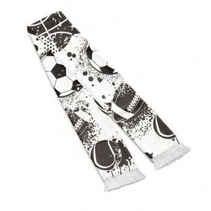 Écharpe de supporter promotionnelle, cadeaux de football, écharpe de supporter, service de conception personnalisée, commande en gros directe d'usine, accessoires pour supporters, articles rapides - Product Image 5