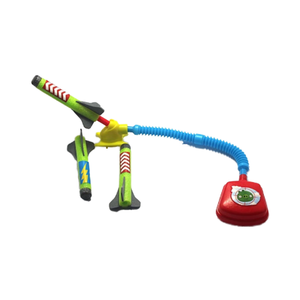 Custom Hand-Pumped EVA Rocket Launcher Toy with Safe Eco-Friendly Materials for Outdoor Fun Vending Machine Toys for Children