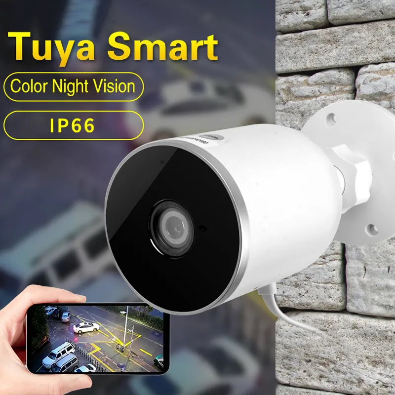 2MP Hd Tuya Wifi Camera Outdoor Smart Leven Beveiliging Ip Camera IP66 Auto Tracking Video Mini Speed Dome Cctv Surveillance