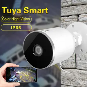2MP Hd Tuya Wifi Camera Outdoor Smart Leven Beveiliging Ip Camera IP66 Auto Tracking Video Mini Speed Dome Cctv Surveillance