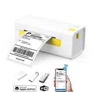 Y486 High-Speed En Goedkope Prijs 4-Inch Airprint Bluetooth Verzending Vrachtbrief Barcode Thermische Inktloze Label Sticker Printer