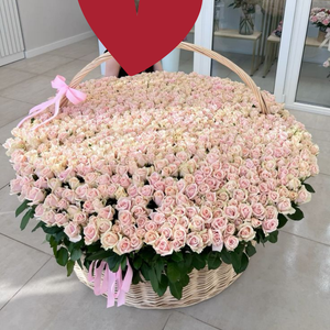 Nesting Large White Wicker <strong>Baskets</strong> with Handles,Huge Wicker <strong>Baskets</strong> <strong>for</strong> <strong>Flowers</strong>,Large Wicker Modern Luxury Gift <strong>Basket</strong> - Product Image 5