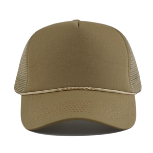 Casquette de camionneur OEM XNKY 2026 pour femme, en <span class=keywords><strong>éponge</strong></span> avec corde, 5 panneaux brodés, casquette snapback de haute qualité pour homme, casquettes de baseball personnalisées avec logo - Product Image 6