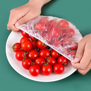 Disposable Plastic Shower Caps Transparent Hair Dyeing Styling Covers For Hotels Guesthouses Sanitary Use One Time - Product Image 5