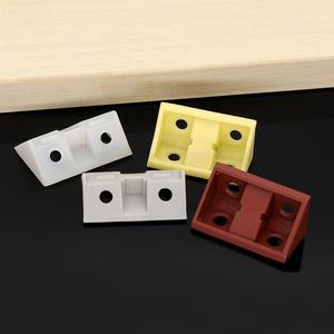 Wiring Accessories Thickened Plastic Corner <b>Brackets</b> 90-Degree Right Angle Furniture Integrated Cabinet Board Support Integrated - Product Image 1