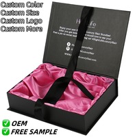 Emballage de Luxe Personnalisé pour Cheveux Tressés en Kit/Coffret