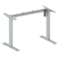 Bureau d'étude informatique intelligent Yazhi, table élévatrice électrique rétractable à moteur unique, pieds carrés, bureau rond pour la maison, coins en acier