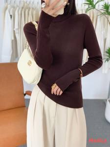 <span class=keywords><strong>เสื้อ</strong></span>สเวตเตอร์ไ<span class=keywords><strong>ห</strong></span>มพรมขนสัตว์แท้ คอสูงทรงเข้ารูป แขนยาวสำ<span class=keywords><strong>ห</strong></span>รับผู้<span class=keywords><strong>ห</strong></span>ญิง ซักเครื่องได้ ไม่ต้องรีด  สำ<span class=keywords><strong>ห</strong></span>รับฤดูใบไม้ผลิและฤดูใบไม้ร่วง สไตล์เกา<span class=keywords><strong>ห</strong></span>ลี - Product Image 6