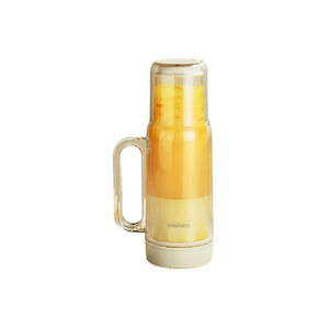 Vaso Exprimidor Glasslock con Doble Tapa, 601 ml, Portátil, Recargable, para Viajes - Product Image 4
