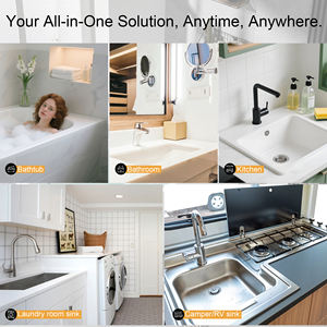 Protector de Salpicaduras de Silicona Reutilizable para Esquina de Ducha y <span class=keywords><strong>Bañera</strong></span>, Decoración para el Hogar, para Niños, Accesorios de Baño - Product Image 6