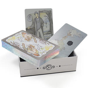 Cartes à jouer tarot personnalisées de haute qualité conçues pour l'atmosphère de mariage Matériel en papier personnalisé avec emballage personnalisé - Product Image 3