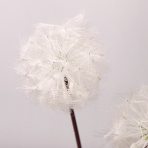 <b>Artificial</b> Dandelion <b>Flower</b> 183 <b>Large</b> 63 Small White Plastic Indoor Decor Wedding Props Home Decoration - Product Image 2