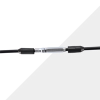 GOOFIT motocicleta 800mm 31,49 "palanca de cambios del Cable del acelerador con ajustador apto para 50cc 70cc 90cc 110cc 125cc ATV