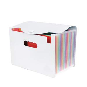 <span class=keywords><strong>2025</strong></span> tùy chỉnh <span class=keywords><strong>PP</strong></span> văn phòng trường nhà mở rộng Cầu Vồng A4 tài liệu túi đa-đầy màu sắc mở rộng thư mục tập tin cho bán buôn - Product Image 2