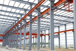 Edificio Prefabbricato <span class=keywords><strong>di</strong></span> Lusso in Struttura d'Acciaio Leggera, Design per Sale Espositive, Magazzini, Showroom Auto 4S e Garage - Product Image 2