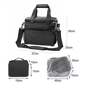 Mochila transportadora de viaje para mascotas extensible aprobada por la aerolínea con ruedas, bolsa de viaje organizada para perros para propietarios - Product Image 4