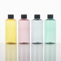 Bouteille en plastique PET de qualité alimentaire de 200 ml pour boissons liquides, emballage pharmaceutique avec bouchon à vis