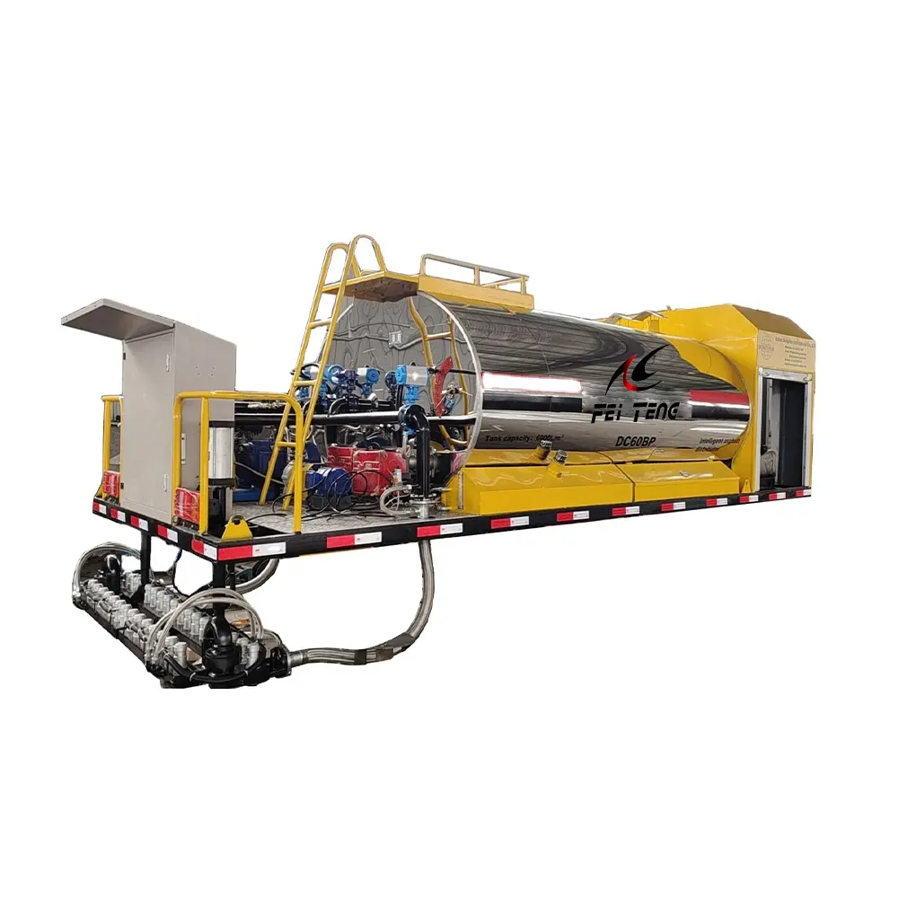 Fully Automatic Asphalt Spraying Machine asphalt spreader truck