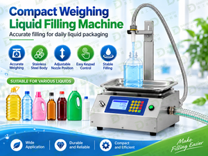 Máquina Automática de Llenado de Líquidos por Peso para Aceite Comestible, Detergente, Miel, Vinagre, Vino y Líquidos Viscosos - Product Image 3
