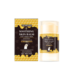 Crema para el cuidado de mascotas natural de etiqueta privada OEM para perros y gatos bálsamo para patas de piel sensible con pata agrietada suavizante - Product Image 2