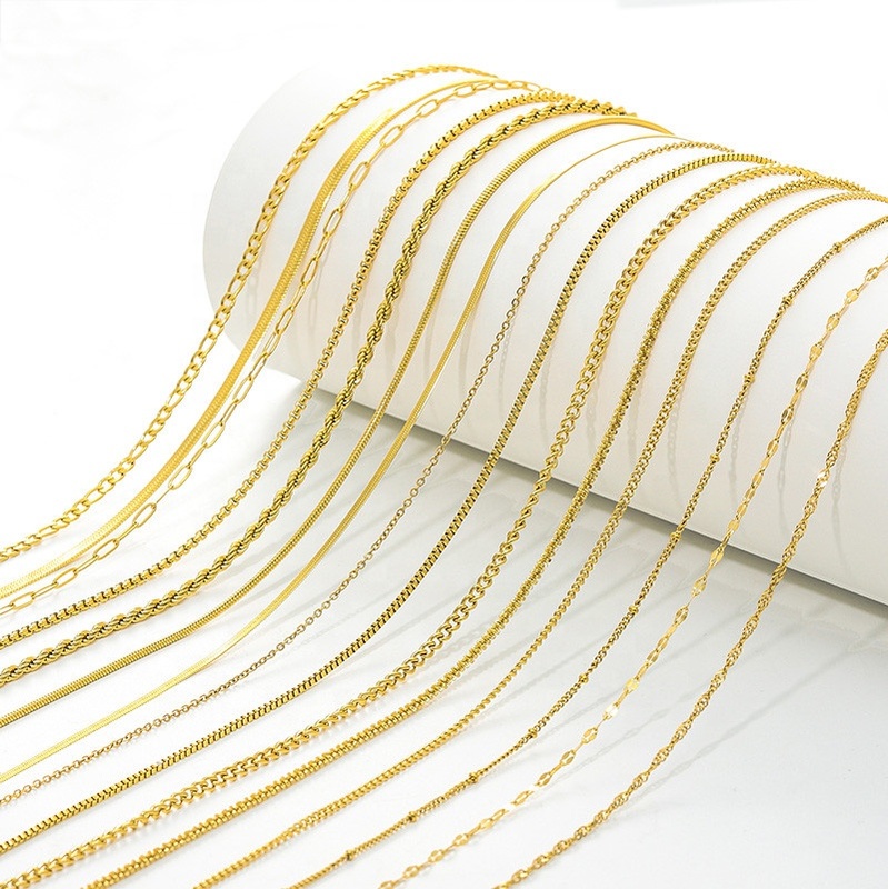 Waterproof PVD 18K Gold Plated Stainless