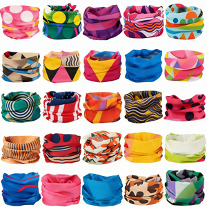 Máscara Facial para Motociclismo, Polaina para el Cuello, Tubo de Poliéster con Estampado Personalizado, Transpirable, Suave, Multifuncional, Pañuelo, Bufanda - Product Image 1