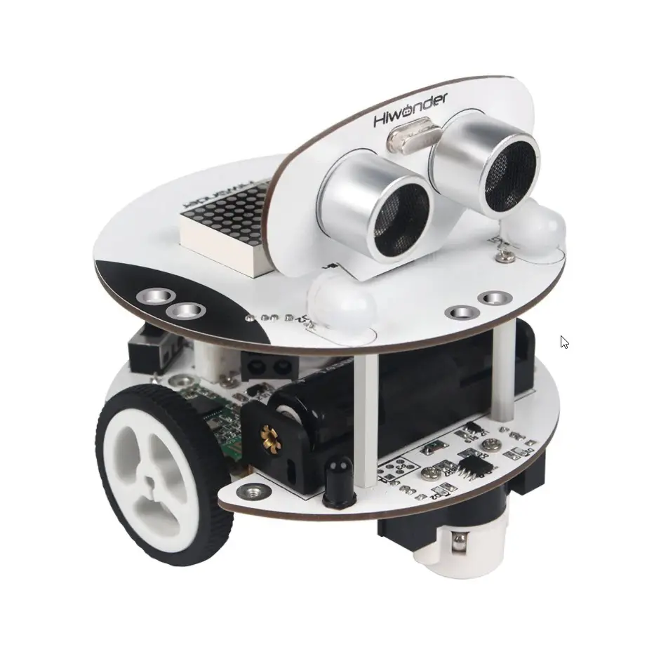 Coding Toy Robot Car Kit Qbot Educational Robot Remote Control Robot with Ultrasonic Sensor STEM