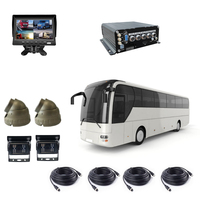 Enregistreur vidéo mobile GPS pour voiture SeemeTech 4CH MNVR 4G WiFi, enregistrement en boucle 1080p, télécommande, SD 1TB HDD 4TB SSD, vision nocturne
