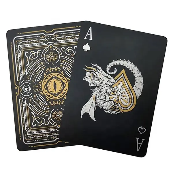 Wholesale Custom Logo Poker Playing Card Advertising Cards Game Playing Cards
