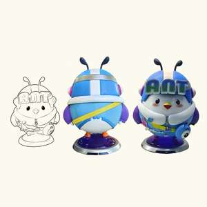 Creador de Figuras Personalizables de PVC Suave Estilo Dibujos Animados 3D, Figura de Juguete de Sword Art <span class=keywords><strong>Online</strong></span>, Creador de Figuras Únicas de Resina ABS - Product Image 2