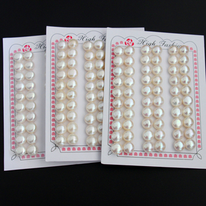 Perle d'Acqua Dolce a Forma di Pane 3.0-3.5mm 3A, 100 Paia / Perle Decorative - Product Image 6