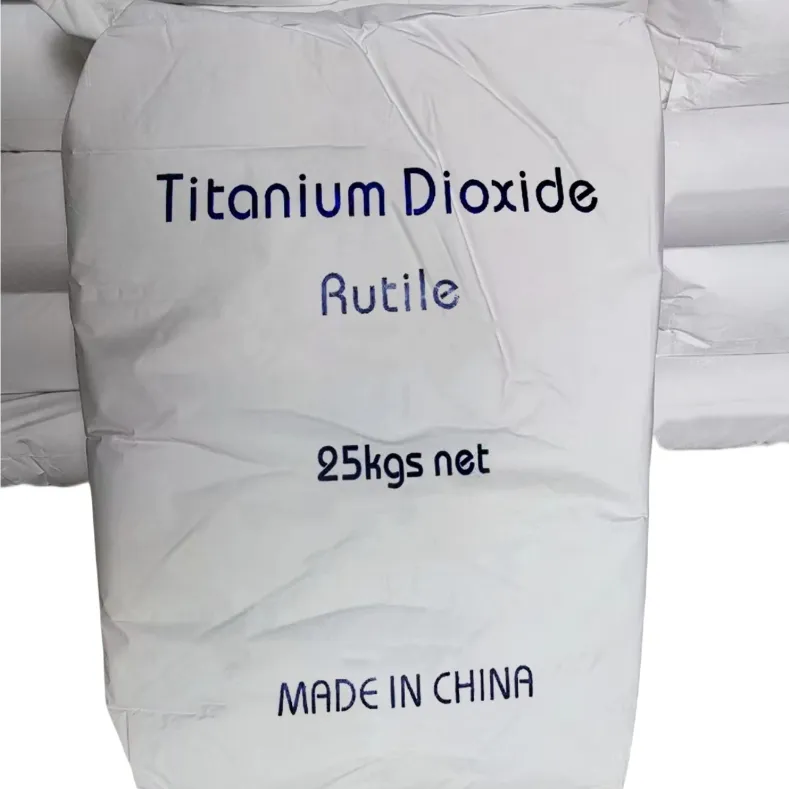 จีนผลิตไทเทเนียมไดออกไซด์ความบริสุทธิ์สูง Rutile เกรด TiO2 R5566 ไทเทเนียมไดออกไซด์ Cas 13463-67-7