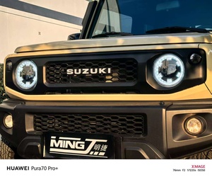 Phares LED <span class=keywords><strong>Suzuki</strong></span> <span class=keywords><strong>Jimny</strong></span> JB64 JB74 2019-2026, <span class=keywords><strong>Angel</strong></span> Eye 4 yeux, 6 yeux carrés, DRL, projecteur - Product Image 4
