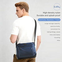 Tas Selempang Nylon Grosir Pria Bahan Impor Multi Kantong Tas Selempang Bahu Tas Laptop 12 Inch Anti Air Custom OEM