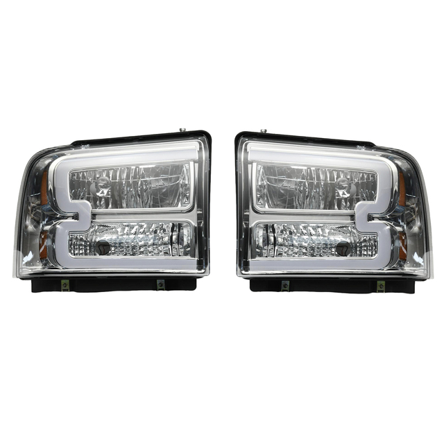 High-Brightness Car Headlights  LED Car Headlight Upgrades for Ford F-250 2005 2006 2007