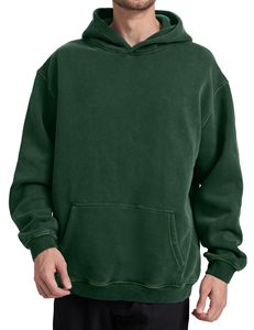High Quality Pullover 350gsm Oversized Hoodie Custom logo Blank Unisex <b>Black</b> Heavyweight <b>Mens</b> Hoodies - Product Image 2
