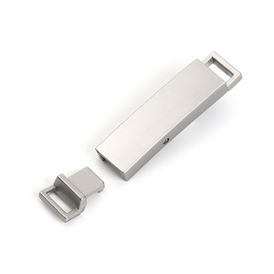 Hebilla deslizante de aleación de zinc plateada de 7 mm de diámetro interior para bolsos, accesorios de ropa ajustables y duraderos - Product Image 3