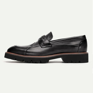 High-quality business casual <b>shoes</b> for men made of genuine leather. Luxurious <b>shoes</b> for men, crafted from high-grade cowhide. - Product Image 6