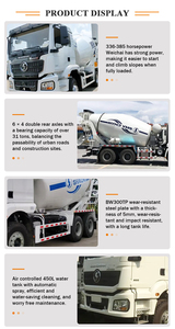 Camion malaxeur à béton SHACMAN H3000 6X4 8-12m³ Euro 2 Diesel prêt à l'emploi pour le transport de ciment - Product Image 4