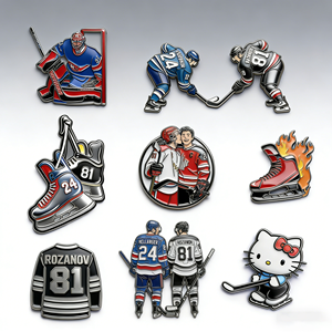 Pins de revers personnalisés en métal pour équipes de course F1, émaillés polis avec impression UV, pour casquettes, chapeaux et vêtements, thème logo sportif - Product Image 5