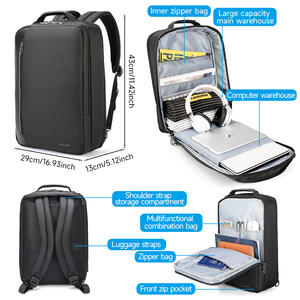 <span class=keywords><strong>Zaino</strong></span> per Laptop da Uomo Tigernu, Multifunzione, Impermeabile, con USB, 15.6 Pollici, per Affari - Product Image 2