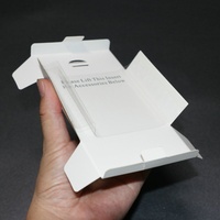 Boîte d'emballage en carton universelle OEM blanche personnalisée pour tous les modèles de téléphones, boîte d'emballage pour téléphone portable blanche pour iPhone
