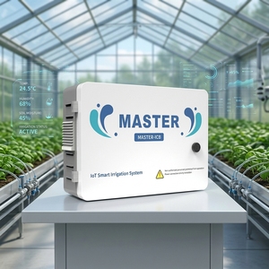 Contrôleur d'irrigation intelligent WiFi, cycle d'irrigation basé sur la humidité météorologique, programmable, 200 zones pour jardin/gazon/serre/ferme - Product Image 1
