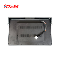 QZ-2404-WIFI 24V12V 24 pouces Android monté au plafond installation moniteur de voiture réseau édition LCD Bus écran publicitaire