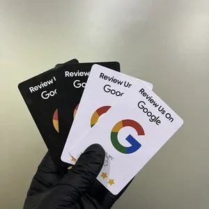 สินค้าใหม่การ์ดรีวิว Google แบบตั้งโปรแกรมได้ RFID NFC 213 215 216 การ์ดรีวิว Google