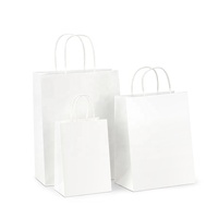 Sacs en papier kraft recyclé de luxe avec logo personnalisé et design sur mesure pour supermarchés, restaurants, cadeaux et emballages alimentaires à emporter